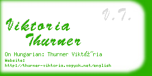 viktoria thurner business card